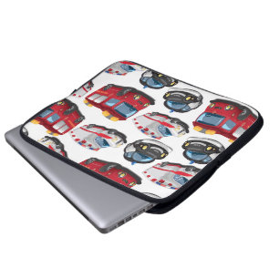 Capa Para Notebook transporte da polícia, ambulância e serviço de inc