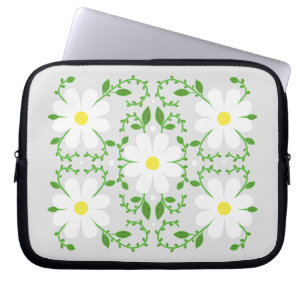 Capa Para Notebook Travesseiro decorativo de padrão floral de margari