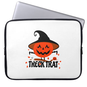Capa Para Notebook Treck Trat Pumpkin sorrindo