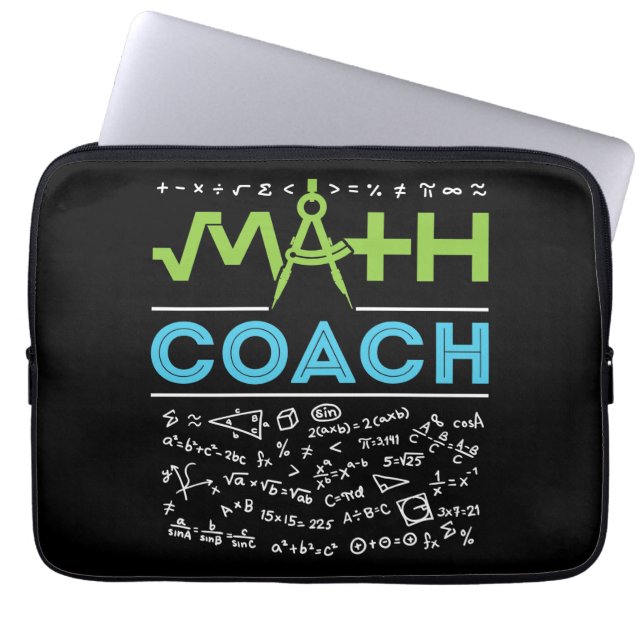 Capa Para Notebook Treinador de Matemática Tutor de Matemática (Frente)