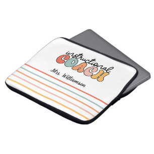 Capa Para Notebook Treinador educacional Treinador Personalizado Retr
