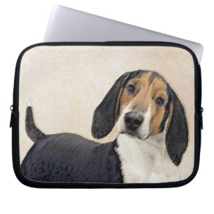 Capa Para Notebook Treing Walker Coonhound Painting - Arte Original