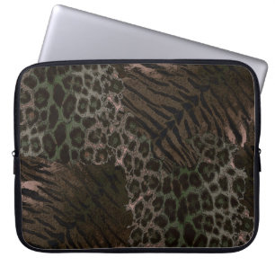 Capa Para Notebook Trendência de pele de tigre-leopardo