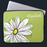 Capa Para Notebook Trendy Daisy Floral Illustração - limão e amarelo<br><div class="desc">Uma peça de arte dúzia e caprichosa,  hipster. Você pode adicionar um nome,  monograma ou outro texto personalizado. Se você precisar mover a arte ao redor,  clique no botão personalizar para fazer alterações.</div>