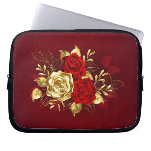 Capa Para Notebook Três Rosas de joalharia