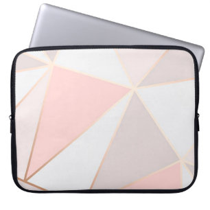 Capa Para Notebook Triângulos Geométricos Modernos