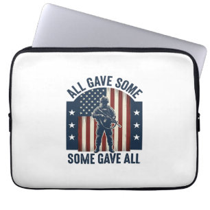 Capa Para Notebook Tributo a Veterano Todos Deram Algo Alguns Deram T