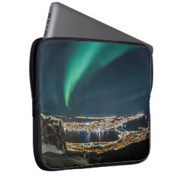 Capa Para Notebook Tromso das luzes do norte