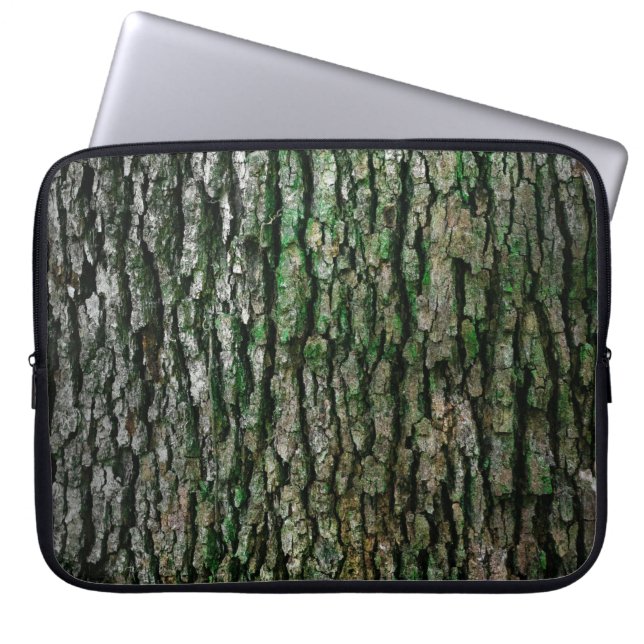 Capa Para Notebook Tronco de árvores (Latido de madeira) (Frente)
