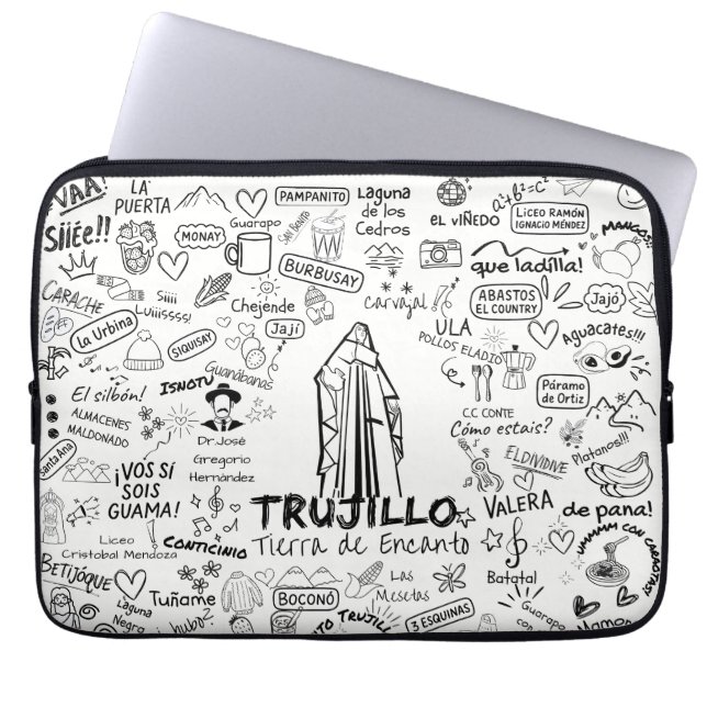 Capa Para Notebook Trujillo Venezuela Tierra de Encanto – Orgullo Ve (Frente)