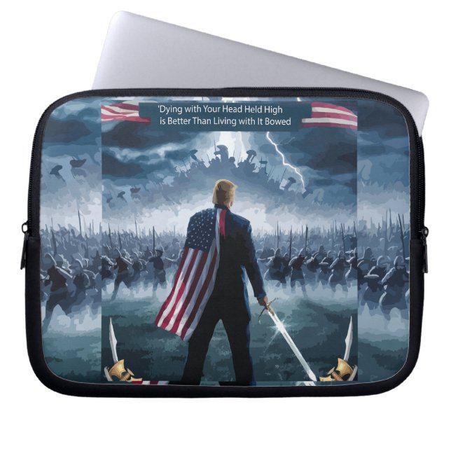 Capa Para Notebook Trump Epic Warrior Bolsa de laptop (Frente)