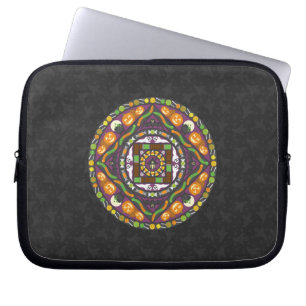 Capa Para Notebook Truques e ameaças Caso de Laptop de Mandala