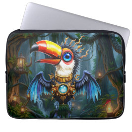 Capa Para Notebook Tucano Steampunk enluarado.