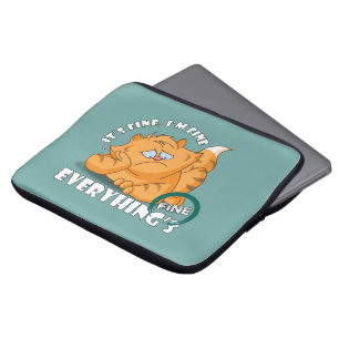 Capa Para Notebook Tudo bem Estou bem Tudo está bem 13"