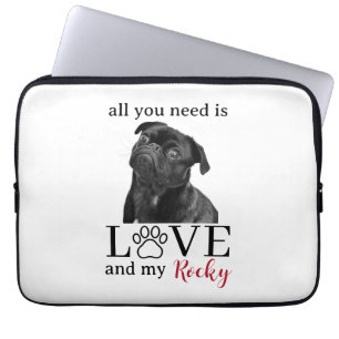 Capa Para Notebook Tudo o que Você Precisa é Amor e Meu Cachorro – No