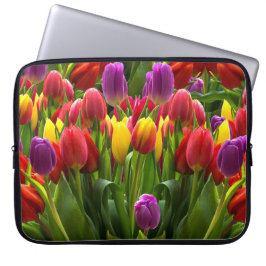 Capa Para Notebook Tulipas Bris