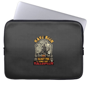 Capa Para Notebook Túmulo de Casa Assombrada de Halloween Já Pronto