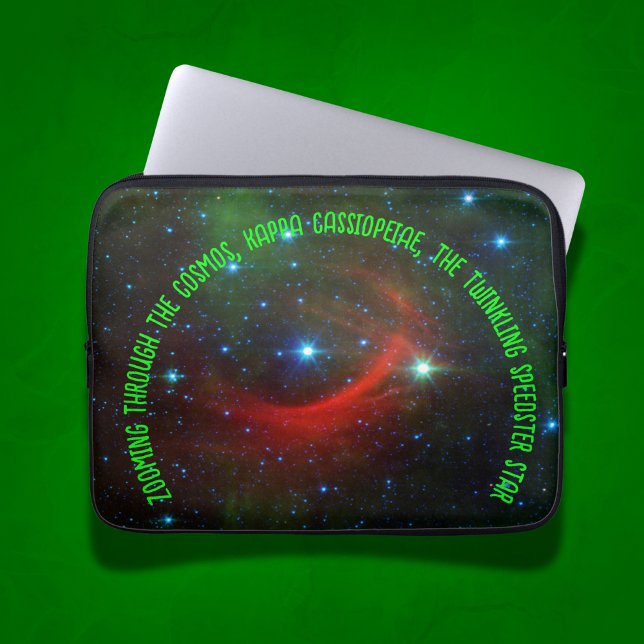 Capa Para Notebook Twinkling Speedster Star Kappa Cassiopeiae | (Criador carregado)