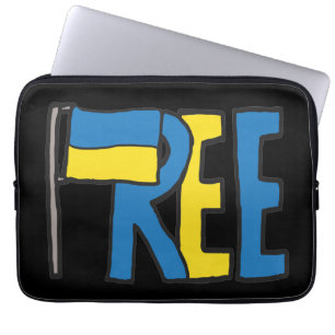 Capa Para Notebook Ucrânia livre