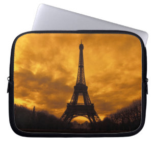 Capa Para Notebook UE, França, Paris. Torre Eiffel.