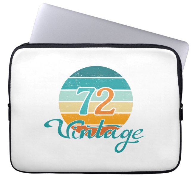 Capa Para Notebook Ultrassagem do Sunset 72 Vintage (Frente)