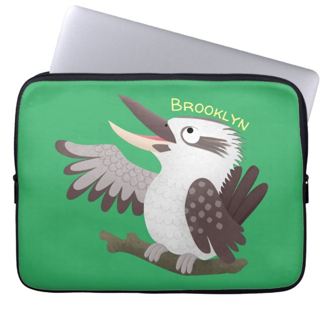 Capa Para Notebook Um desenho animado e engraçado (Frente)