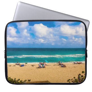 Capa Para Notebook Um dia na praia