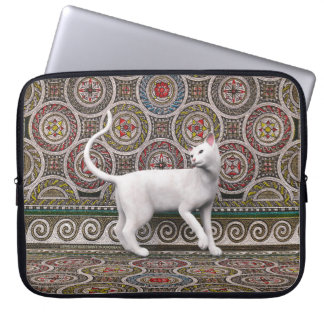 Capa Para Notebook Um gato na bolsa de laptop do mosaico