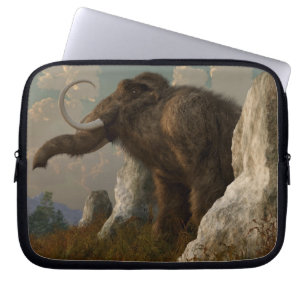 Capa Para Notebook Um Mammoth no monte do monumento