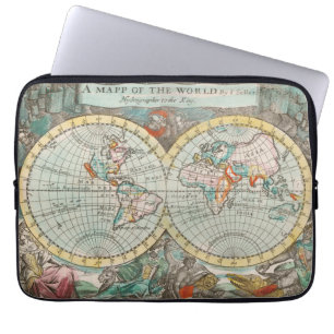 Capa Para Notebook Um mapa do mundo