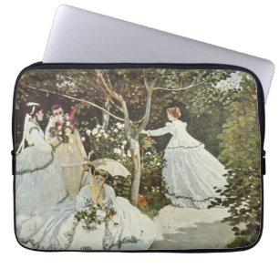Capa Para Notebook Um moinho de vento em Zaandam Claude Monet