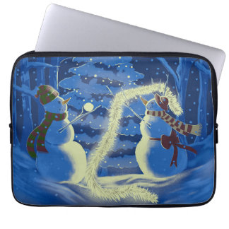 Capa Para Notebook Um Natal de Boneco de Neve