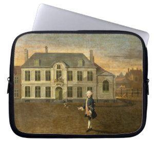 Capa Para Notebook Um nobre novo que está antes de uma mansão (veja