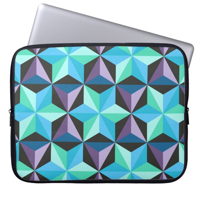 Capa Para Notebook Um padrão sem falhas com estrelas. Abstrato (Frente)