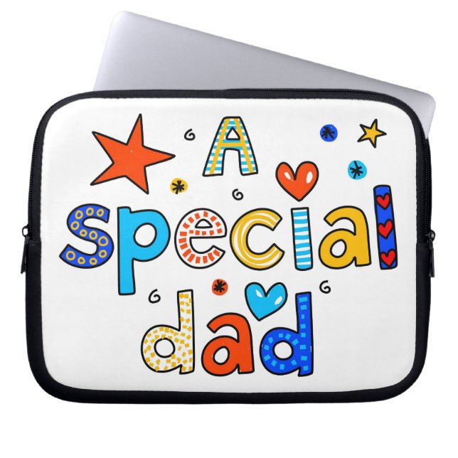 Capa Para Notebook Um pai especial (Frente)
