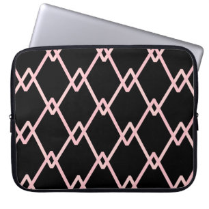 Capa Para Notebook Um plano de fundo colorido de risca zigzag. Ilumin