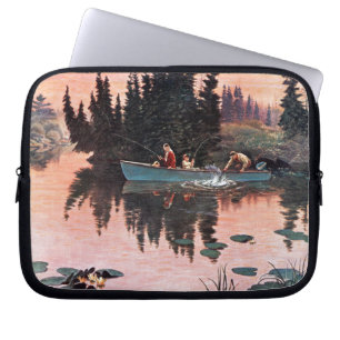 Capa Para Notebook Uma Bela Captura de John Clymer