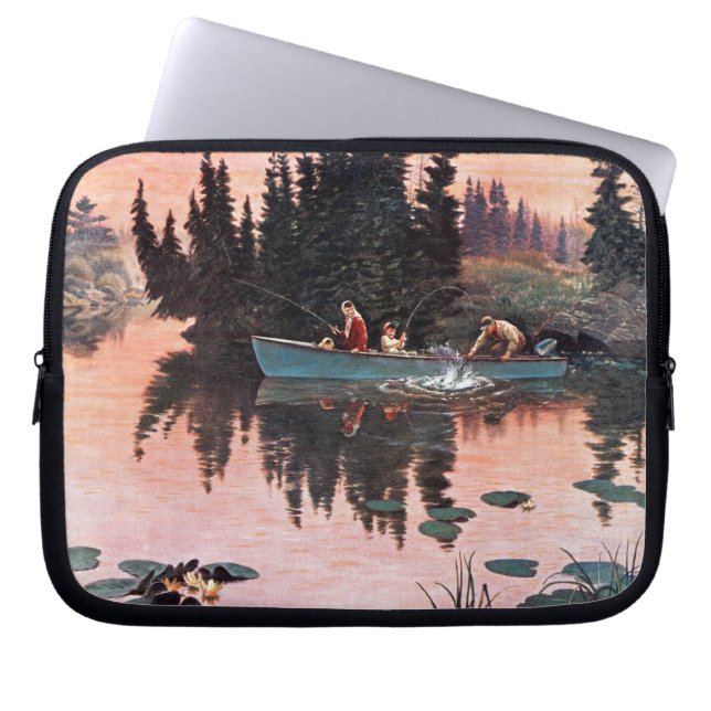 Capa Para Notebook Uma Bela Captura de John Clymer (Frente)