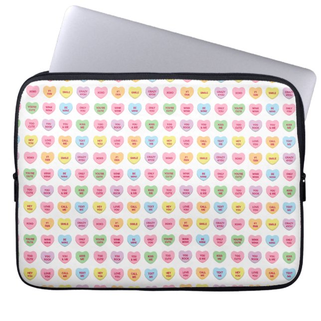 Capa Para Notebook Uma conversa bem engraçada e personalizada, doces, (Frente)