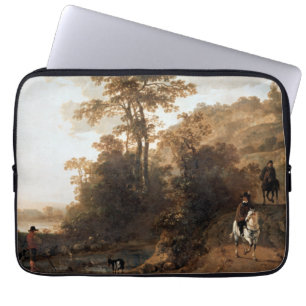Capa Para Notebook Uma Noite em um Rio Aelbert Cuyp