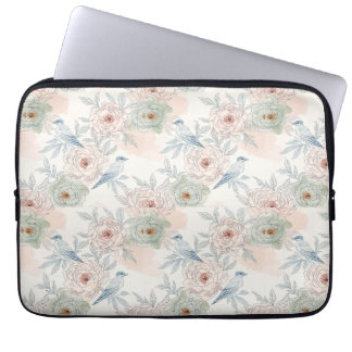 Capa Para Notebook Uma sinfonia de canções e padrões de pétalas