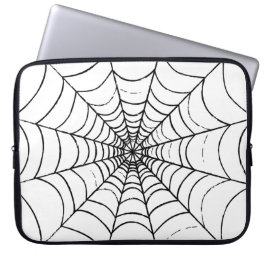 Capa Para Notebook Uma Web de aranha simples