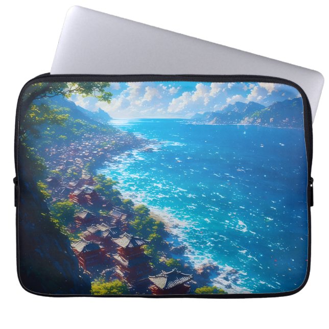 Capa Para Notebook Umi no Yume “Sonho do Mar” (Frente)