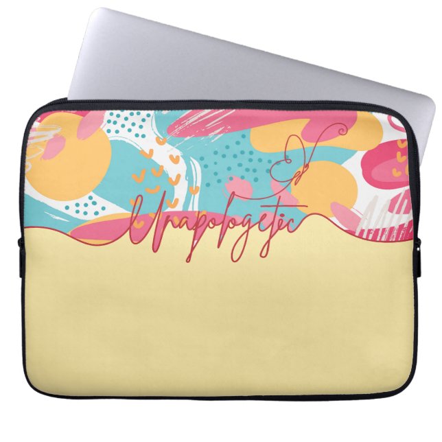 Capa Para Notebook Unapologetic Bold Feminine Statement (Frente)
