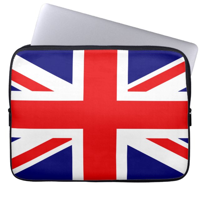 Capa Para Notebook UNIÃO JACK - BANDEIRA BRITÂNICA Londres (Frente)