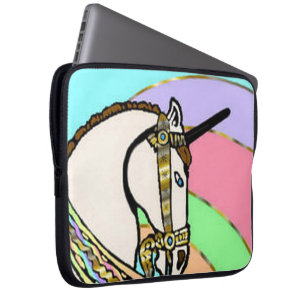 Capa Para Notebook Unicorn Art Bolsa de laptop