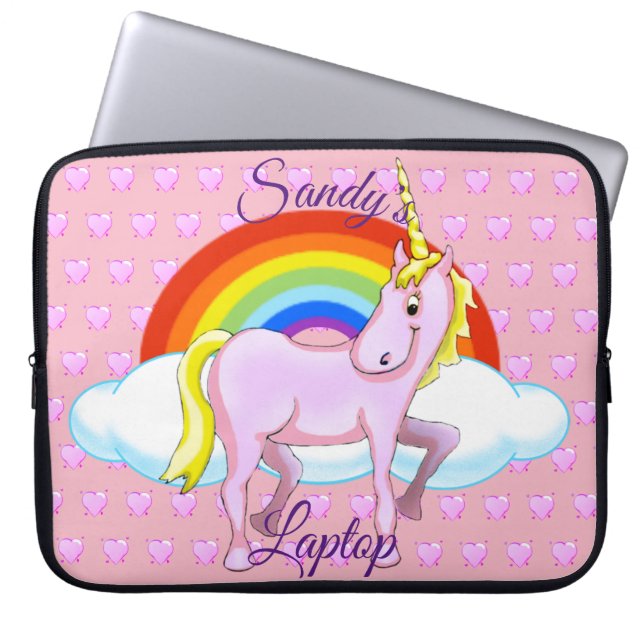 Capa Para Notebook Unicorn Laptop Case (Frente)