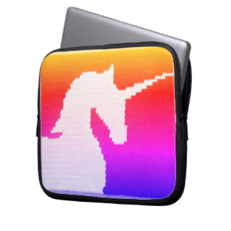 Capa Para Notebook Unicorn Legal Artisan Crochet Eletrônicos Bag