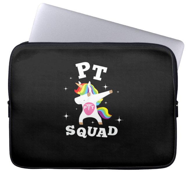 Capa Para Notebook Unicorn Pediatric Rainbow PT Squad Shirt Physical  (Frente)