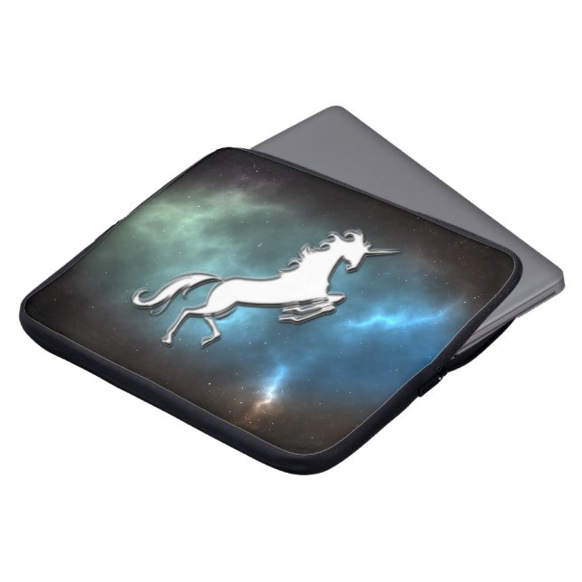 Capa Para Notebook Unicórnio (Frente Topo)